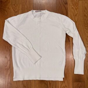 Everlane Women’s Crewneck Sweater in White